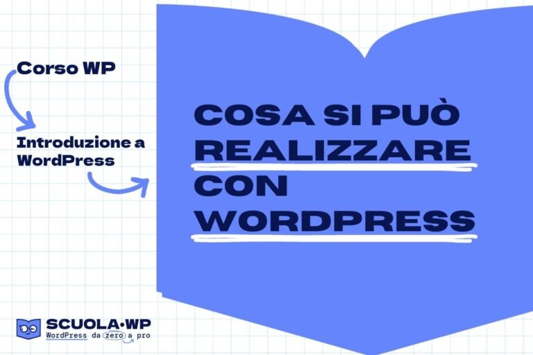 Cosa si può realizzare con WordPress