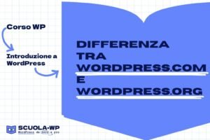 Differenza tra WordPress.com e WordPress.org