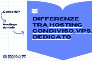 Differenze tra hosting condiviso, VPS, dedicato
