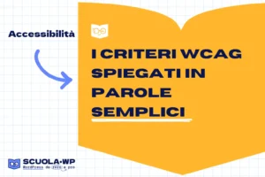 I Criteri WCAG spiegati in parole semplici